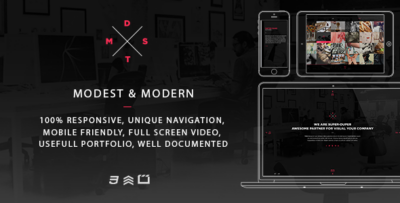 MDST - Modest & Modern Multipurpose HTML5 Template