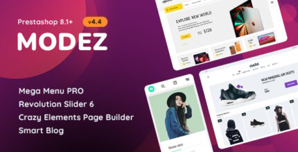 MODEZ - Responsive Prestashop Theme