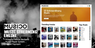 MUSICO - Music Streaming Engine