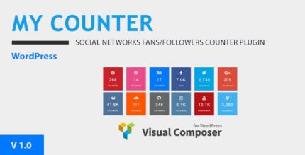 MY-Counter Visual Composer Addon & WordPress Widget