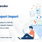 Manyvendor Product Export Import Addon