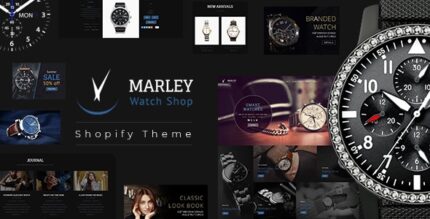 Marley Luxury Watch Shopify Theme