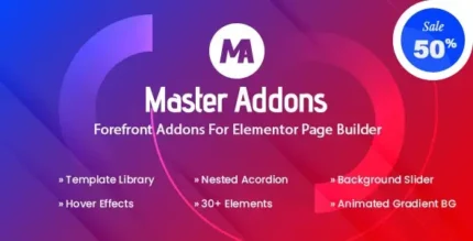 Master Addons for Elementor (Pro) v2.0.6.6