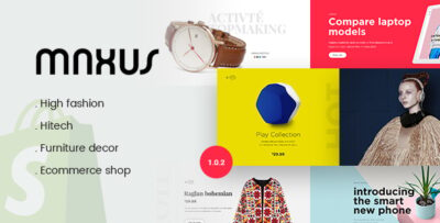 Maxus - Multi Store Responsive Shopify Theme