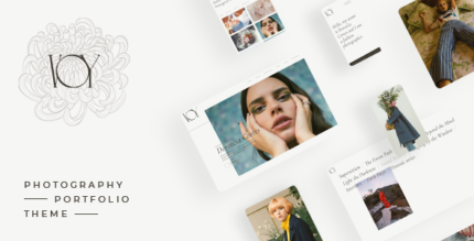 Me Voy - Photography Portfolio Theme