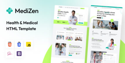 MediZen - Health & Medical HTML Template