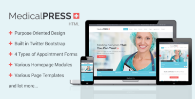 MedicalPress - Health HTML Template