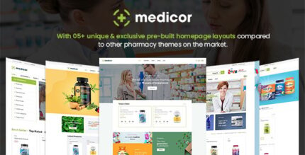 Medicor - Pharmacy Store PrestaShop Template