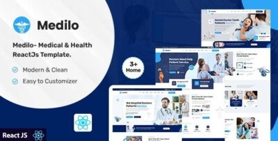 Medilo- Medical & Health ReactJs Template