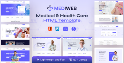 Mediweb - Health & Medical HTML Template