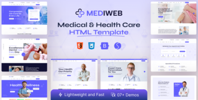 Mediweb – Health & Medical HTML Template