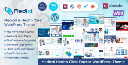 Medixi - Doctor & Medical Care WordPress Theme