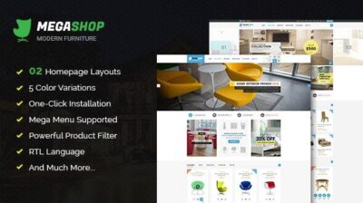 Megashop - Responsive Multipurpose OpenCart Theme