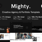 Mighty - Creative Agency & Portfolio Showcase HTML Template