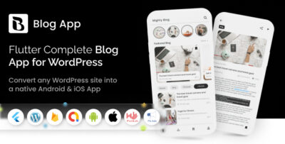 MightyBlogger - Flutter multi-purpose blogger