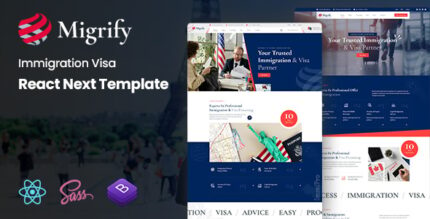 Migrify - Immigration Visa Consulting React Template