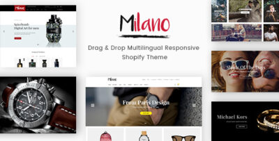 Milano Multilingual Shopify Theme