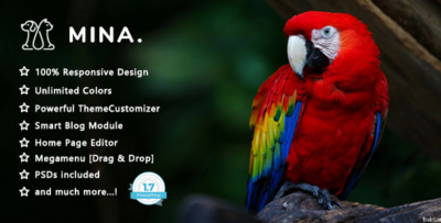 Mina - Pet Shop PrestaShop Theme