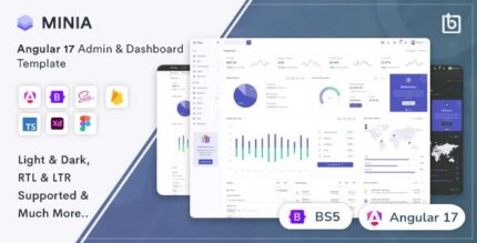 Minia - Angular 17 Admin Dashboard Template