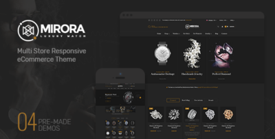 Mirora - Watch & Luxury Store PrestaShop Theme