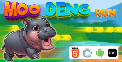 Moo Deng Run - HTML5 Construct 3