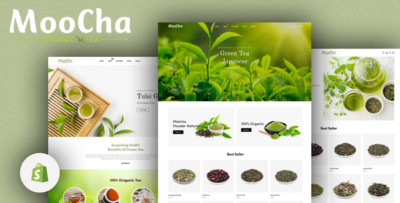 Moocha - Tea Shop & Organic Store Responsive Shopify Theme