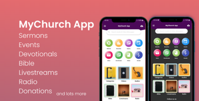 My Church App - Android & IOS Flutter Church Application