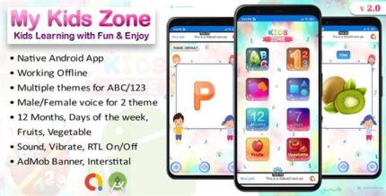 My Kids Zone - Kids Pre-school learning App