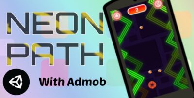 Neon Path Colorful Game