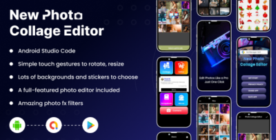 New Photo Collage Editor Collage Pro Android App Collage Maker Admob Ads V8.0