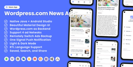 News App Wordpress.com 1.0