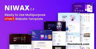 Niwax - Creative Agency & Portfolio HTML Template