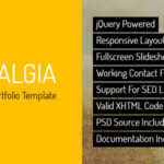 Nostalgia - Portfolio Template