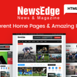 NwsEdge - News & Magazine HTML Template
