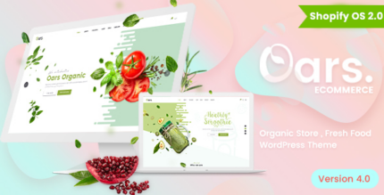 Oars - 7 Fastest UIUX Optimized Shopify OS 2.0 Themes for Organic Food Stores