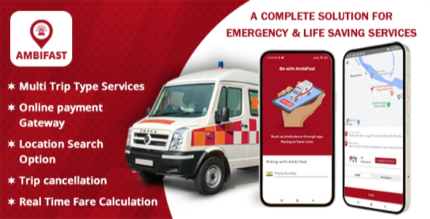 On Demand Online AmbulanceTaxiBike React Native Application