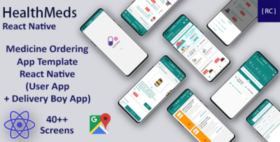 Online Medicine Ordering App Template React Native Online Pharmacy App Template React Native