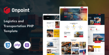 Onpoint - Logistics and Transportation PHP Template