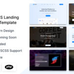 Opixo - PHP Tailwind CSS Landing & Coming Soon Template