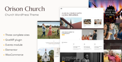 Orison - Church and Charity Theme