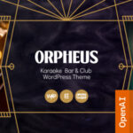 Orpheus - Karaoke Bar & Club WordPress Theme