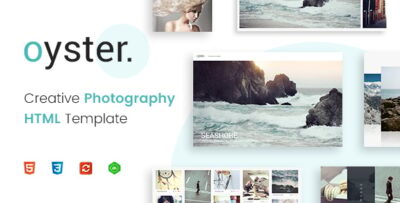 Oyster - Creative Photography HTML