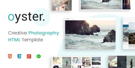 Oyster - Creative Photography HTML