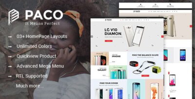 Paco - Responsive Multipurpose PrestaShop Theme