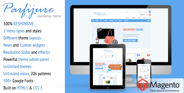 Parfijure - Responsive Magento theme! Parfijure - Responsive Magento theme!