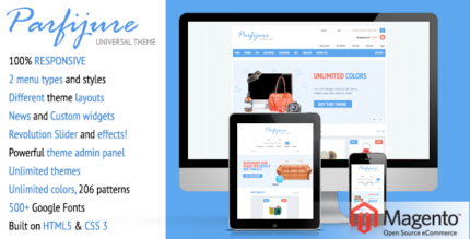 Parfijure – Responsive Magento theme!