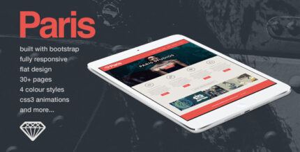 Paris - Responsive HTML5 Template