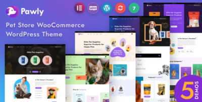 Pawly - Responsive Pet Store WooCommerce Theme