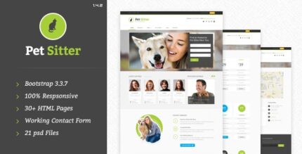 Pet Sitter - Job Board HTML Template