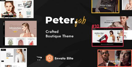 Peter - eCommerce OpenCart Theme for Fashion Apparels & Boutique Shop